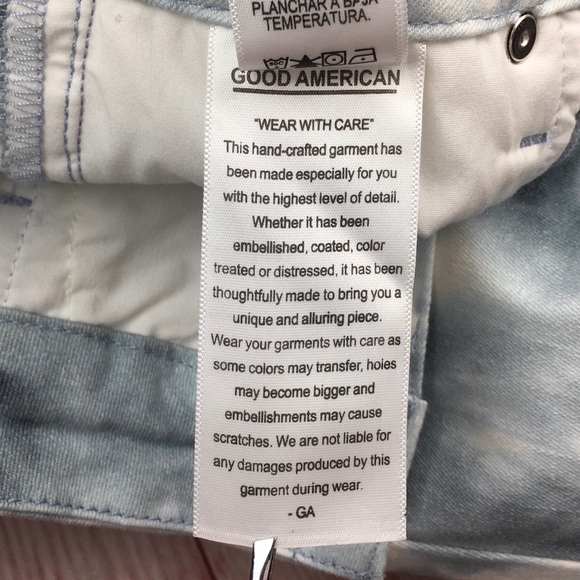 ☮️Good American Good Legs Cloud Tie Dye Skinny Size 25x28” - Picture 8 of 10